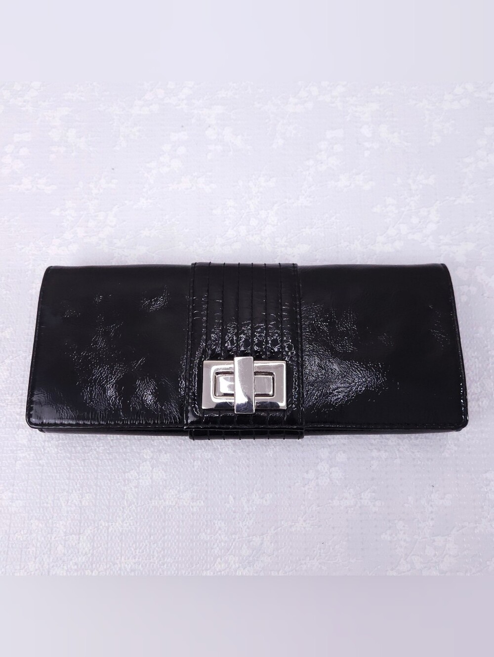 KOOBA Penelope Clutch Patent Leather Convertible Shoulder Bag - Picture 2 of 7